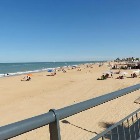 Apartamento En La Playa Cruz Del Mar Chipiona Extérieur photo